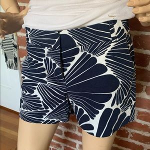 J Crew black & white khaki shorts chinos 4 shell